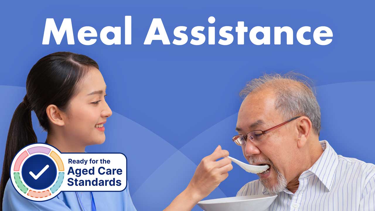 Cover image for: Providing Mealtime Support: Aged Care