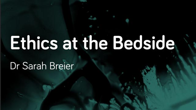 Image for Ethics at the Bedside