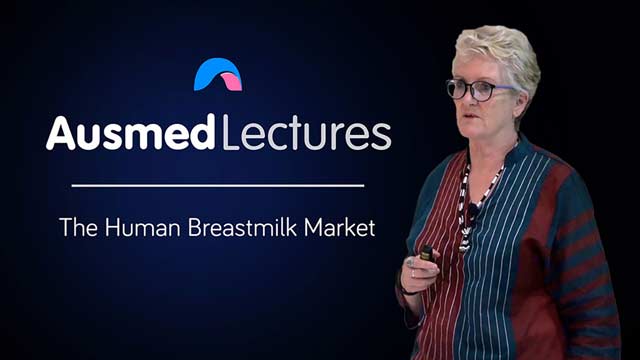 Cover image for lecture: The Human Breastmilk Market