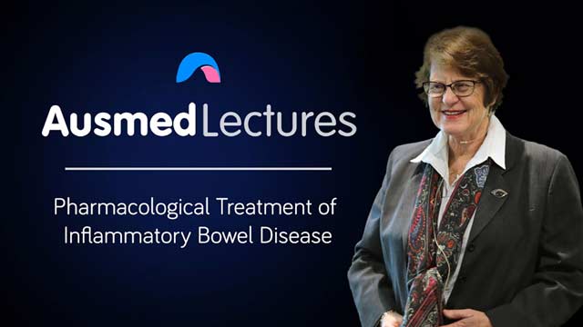 Cover image for lecture: Pharmacological Treatment of Inflammatory Bowel Disease