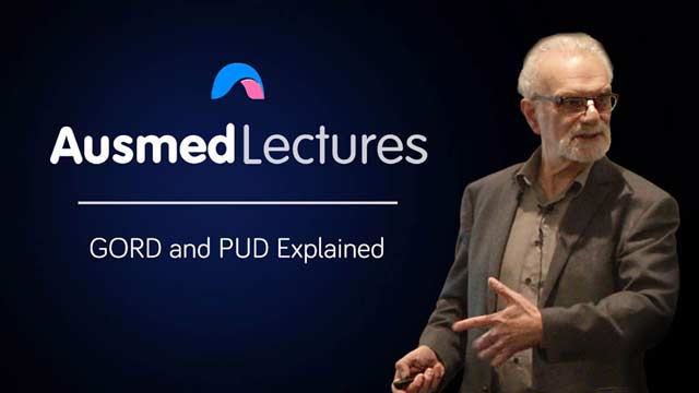 Cover image for lecture: Pharmacological Treatment of GORD and Peptic Ulcer Disease