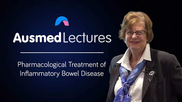 Cover image for lecture: Pharmacological Treatment of Inflammatory Bowel Disease