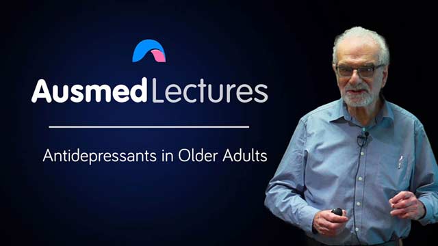 Cover image for lecture: Antidepressants in Older Adults