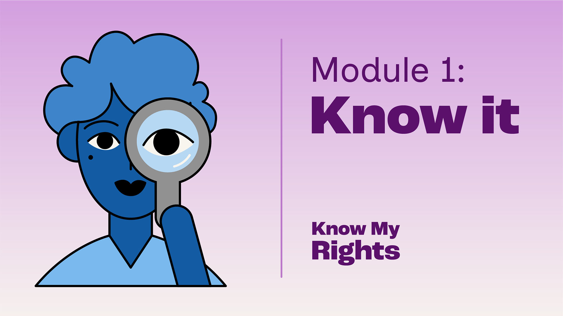 Know My Rights: Know It (for Social and Healthcare Professionals)
