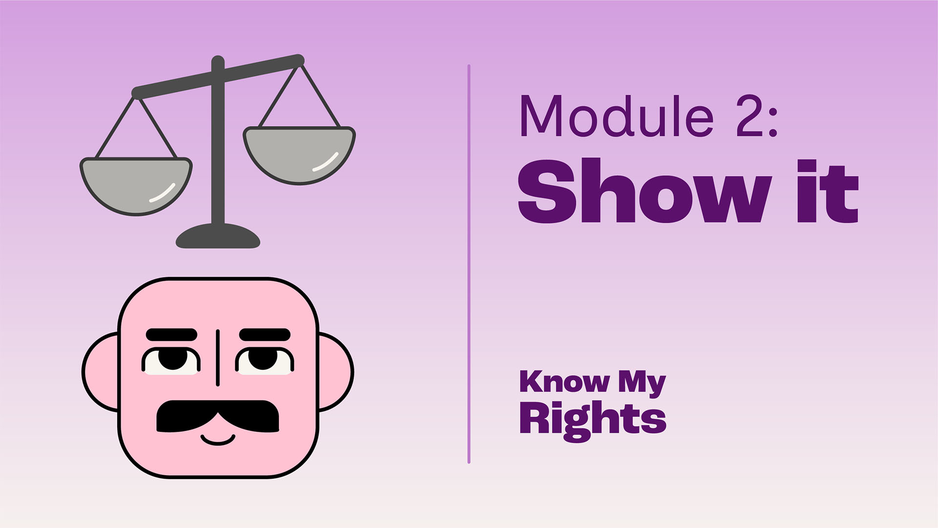 Image for Know My Rights: Show It (for Family and Carers)