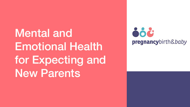 Image for Mental and Emotional Health for Expecting and New Parents