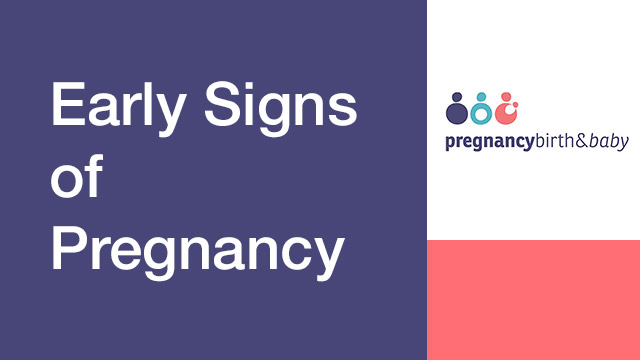 Image for Early Signs of Pregnancy